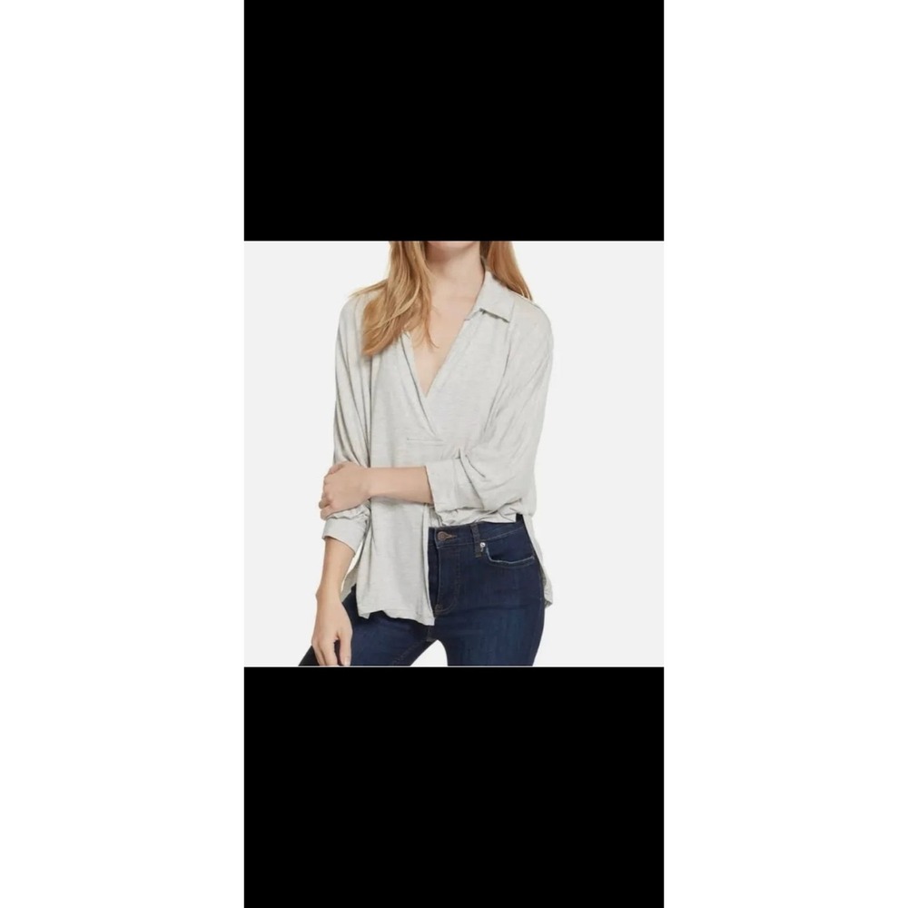 We the free by Free People Can't Fool Me Split Front top sz Small - Picture 5 of 10